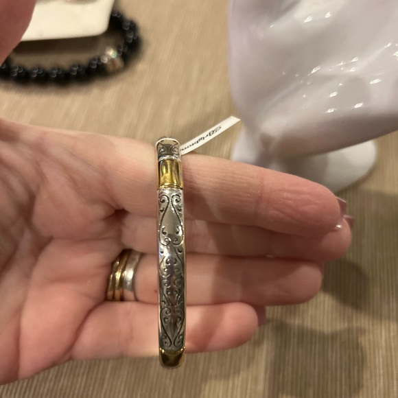 Brighton Venezia 2-Tone Bangle one size please read NWT ♥️ - Picture 4 of 7
